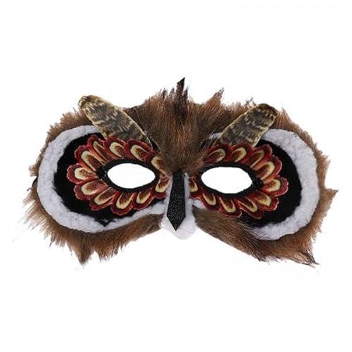 Nishiyuenyi 2xKinder Eulenmasken Dekorative Gesichtsbedeckung für Halloween Foto Requisite Maskerade Nishiyuenyi 2xKinder Eulenmasken Dekorative Gesichtsbedeckung für Halloween Foto Requisite Maskerade von Nishiyuenyi