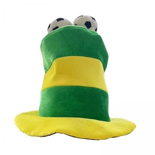 Nishiyuenyi 2xSoccer Fan Hut Kappe Karneval Fußball Hut für Maskerade Bar Cosplay Partei Liefert Männer Frauen Nishiyuenyi 2xSoccer Fan Hut Kappe Karneval Fußball Hut für Maskerade Bar Cosplay Partei Liefert Männer Frauen von Nishiyuenyi