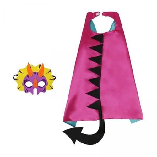 Nishiyuenyi 3 X Dinosaurier Kostüm, Umhang, Maske, Halloween Umhang, Filmthema Party, Robe, Cosplay Zubehör Zum Anziehen, Rollenspiele, Maskenbälle, Kinderkarneva Nishiyuenyi 3 X Dinosaurier Kostüm, Umhang, Maske, Halloween Umhang, Filmthema Party, Robe, Cosplay Zubehör Zum Anziehen, Rollenspiele, Maskenbälle, Kinderkarneva von Nishiyuenyi