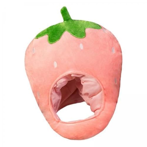 Nishiyuenyi 4 X Neuartiger Erdbeerhut, Dekoration, Foto Requisiten, Bequemer Cartoon Kopfschmuck, Stirnband für Mädchen Und Jungen, Halloween, Cosplay, Urlaub, Ko Nishiyuenyi 4 X Neuartiger Erdbeerhut, Dekoration, Foto Requisiten, Bequemer Cartoon Kopfschmuck, Stirnband für Mädchen Und Jungen, Halloween, Cosplay, Urlaub, Ko von Nishiyuenyi