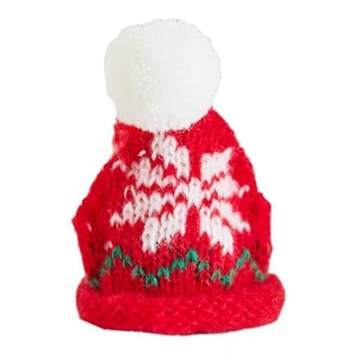 Nishiyuenyi 4x Mini Strickmütze für Weihnachten, DIY Accessoires, Festtagsdeko, Kleine Wollmütze Nishiyuenyi 4x Mini Strickmütze für Weihnachten, DIY Accessoires, Festtagsdeko, Kleine Wollmütze von Nishiyuenyi