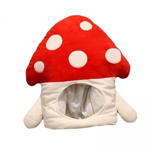 Nishiyuenyi 4xMushroom Hut Cosplay Stirnband Kostüm Kopfbedeckungen für Festival Rolle Bühne Paly Requisiten von Nishiyuenyi