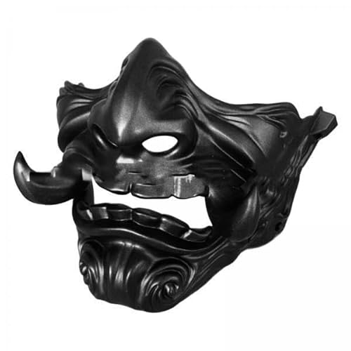 Nishiyuenyi 4xTeufelsgeist Cosplay Maske, Gruselige Kopfmaske, Japanische Harzmaske für Cosplay Nishiyuenyi 4xTeufelsgeist Cosplay Maske, Gruselige Kopfmaske, Japanische Harzmaske für Cosplay von Nishiyuenyi