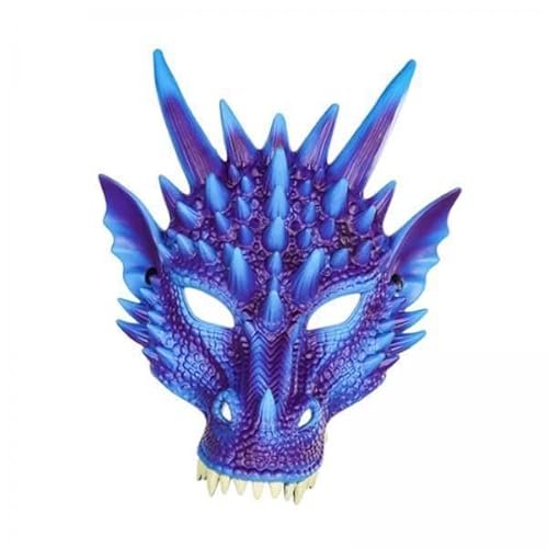Nishiyuenyi 6 X Dinosaurier Masken, Drachenmaske, Foto Requisite, Filmthema, Damen Und Herren, Cosplay Maske, Halbmaske für Geburtstagsparty, Maskerade, Verkleidu Nishiyuenyi 6 X Dinosaurier Masken, Drachenmaske, Foto Requisite, Filmthema, Damen Und Herren, Cosplay Maske, Halbmaske für Geburtstagsparty, Maskerade, Verkleidu von Nishiyuenyi