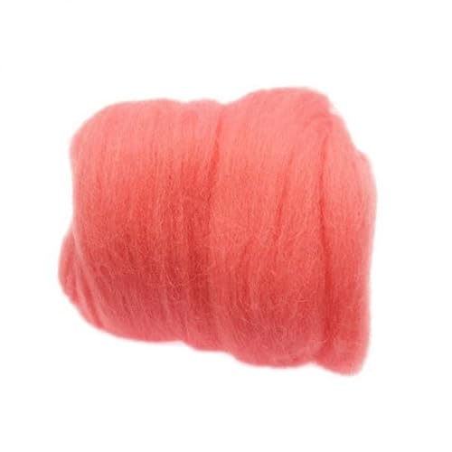 Nishiyuenyi 6 X Handgefertigte 10 G Wollroving Faser für Nadelfilzmaterialien, Rosa 2 Nishiyuenyi 6 X Handgefertigte 10 G Wollroving Faser für Nadelfilzmaterialien, Rosa 2 von Nishiyuenyi