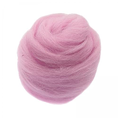 Nishiyuenyi 6 X Handgefertigte 10 G Wollroving Faser für Nadelfilzmaterialien, Rosa 3 Nishiyuenyi 6 X Handgefertigte 10 G Wollroving Faser für Nadelfilzmaterialien, Rosa 3 von Nishiyuenyi
