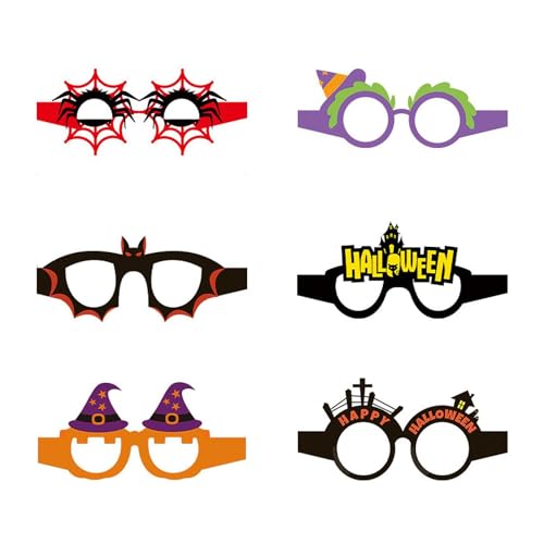 Nishiyuenyi Brillen für Halloween, Party Dekoration, Geburtstagsartikel, Gruselige Accessoires von Nishiyuenyi