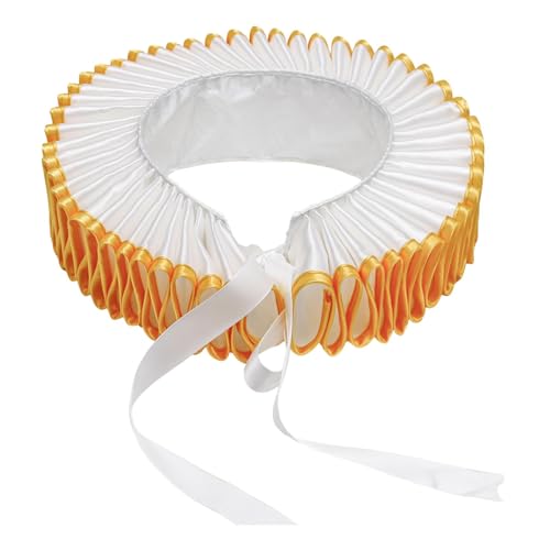 Nishiyuenyi Halloween Zirkusclown Halsband, Partyzubehör für Cosplay, Feiertagsparty von Nishiyuenyi