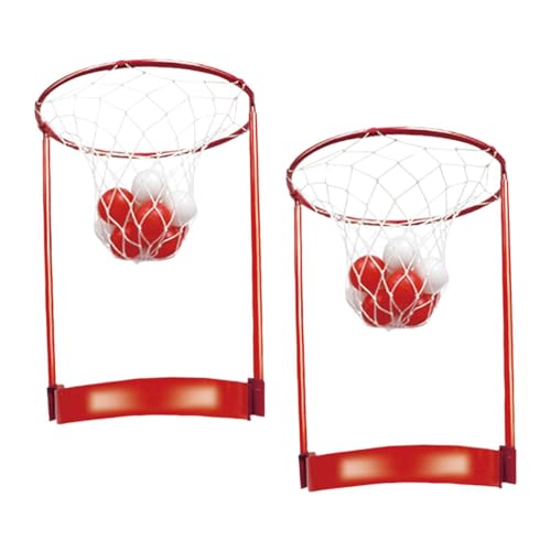 Nishiyuenyi Head Hoop Basketballspiel mit 20 Bällen, für Kinder Und Erwachsene, Drinnen Und Draußen, 2 Körbe Nishiyuenyi Head Hoop Basketballspiel mit 20 Bällen, für Kinder Und Erwachsene, Drinnen Und Draußen, 2 Körbe von Nishiyuenyi
