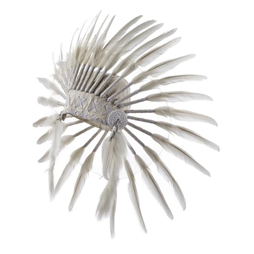 Nishiyuenyi Indianisch inspiriertes Federkopfschmuck-Stirnband für Burlesque-Maskenball Nishiyuenyi Indianisch inspiriertes Federkopfschmuck-Stirnband für Burlesque-Maskenball von Nishiyuenyi