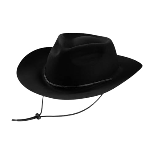 Nishiyuenyi Kinder Western Cowboyhut Sunhat für Reissparty Holidays Wanderfestivals, Schwarz Nishiyuenyi Kinder Western Cowboyhut Sunhat für Reissparty Holidays Wanderfestivals, Schwarz von Nishiyuenyi