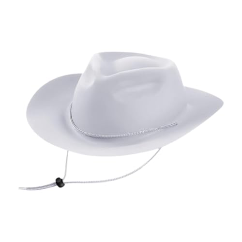Nishiyuenyi Kinder Western Cowboyhut Sunhat für Reissparty Holidays Wanderfestivals, Weiß Nishiyuenyi Kinder Western Cowboyhut Sunhat für Reissparty Holidays Wanderfestivals, Weiß von Nishiyuenyi