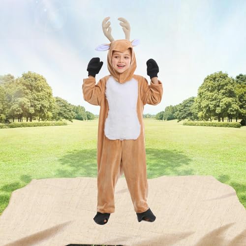 Nishiyuenyi Rentier Outfit für Erwachsene Und Kinder, Kostüm für Weihnachten Nishiyuenyi Rentier Outfit für Erwachsene Und Kinder, Kostüm für Weihnachten von Nishiyuenyi