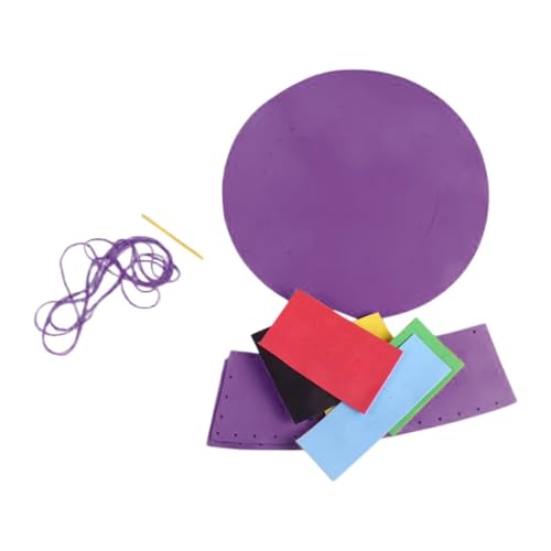 Nishiyuenyi Set für Kinder Zum Basteln von Hüten, DIY Materialien für Kreative Aktivitäten, Lila Nishiyuenyi Set für Kinder Zum Basteln von Hüten, DIY Materialien für Kreative Aktivitäten, Lila von Nishiyuenyi