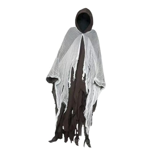 Nishiyuenyi Umhang mit Kapuze, Reaper, Cosplay Cape für Männer und Frauen, Erwachsene, Unisex, Kaffee Nishiyuenyi Umhang mit Kapuze, Reaper, Cosplay Cape für Männer und Frauen, Erwachsene, Unisex, Kaffee von Nishiyuenyi