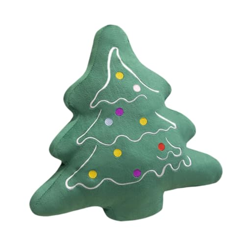 Nishiyuenyi Weihnachtsbaum Kissen, Plüsch Spielzeug für Autoinnenausstattung, Bürostuhl, Einrichtung von Nishiyuenyi