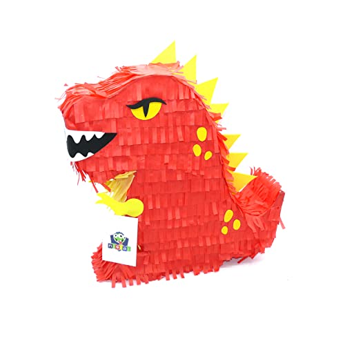 Nislai® Dinosaurier Pinata | Ideal für Drachen Dino Party | Geschenk für Ninja Geburtstag | 43x34x10 von Nislai