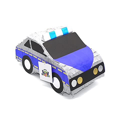 Nislai® Polizei Pinata | Ideal als Geburtstag Auto Geschenkidee | Party Dekoration oder Pinataspiel | Ca. 43x25x20 von Nislai