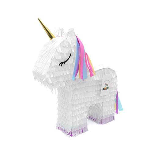 Nislai Einhorn Pinata | Ideal als Pinata Geburtstag | Pinata Hochzeit | Geschenkidee | Einhorn Party Dekoration oder als Pinataspiel | u. 43x33x10 cm Nislai Einhorn Pinata | Ideal als Pinata Geburtstag | Pinata Hochzeit | Geschenkidee | Einhorn Party Dekoration oder als Pinataspiel | u. 43x33x10 cm von Nislai