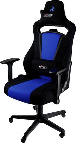 Nitro Concepts E250 Gaming-Stuhl Schwarz/Blau von Nitro Concepts