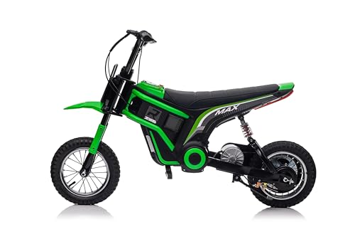 Elektro Kinder Motorrad Kids Dirtbike 350W 24V/10Ah, Farbe:Grün Elektro Kinder Motorrad Kids Dirtbike 350W 24V/10Ah, Farbe:Grün von Nitro Motors