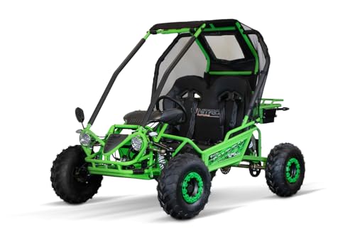 NITRO MOTORS Gokart 125cc midi Kinderbuggy RG7-A Hunt 7', Farbe:Grün von Nitro Motors