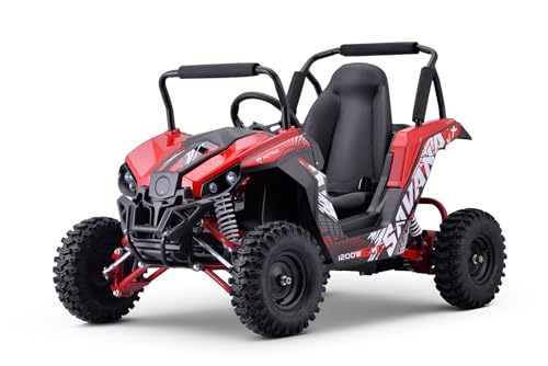 Nitro Motors Kinder E-UTV 1200W 48V Savana VX Sport 2, Farbe:Rot Nitro Motors Kinder E-UTV 1200W 48V Savana VX Sport 2, Farbe:Rot von Nitro Motors