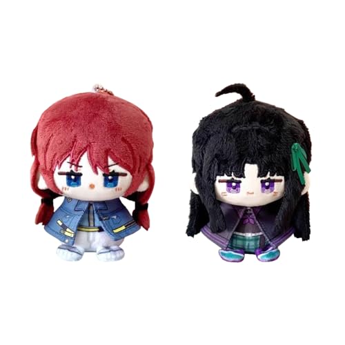 Niukaisi Anime Iseri Nina Plüsch Kawaragi Momokr / Subaru Awa Figur Umhang Anhänger Niedliche Tasche Zubehör Kissen Gefüllte PP Baumwolle Auto Zuhause Schlüsselanhänger von Niukaisi