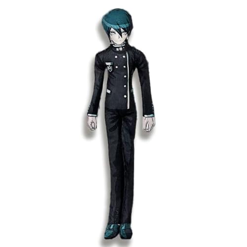 Niukaisi Anime Saihara Shuichi Plüsch, drehbar mit beweglichen Gliedmaßen, Saihara Shuichi, lustige Figur, Mini-Piilow-Kissenanhänger, abstraktes Ornament, Dekoration, 30 cm von Niukaisi