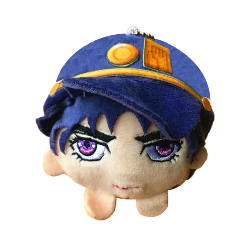 Niukaisi Jotaro Plüschkissen, 10 cm, Anime-Taschen-Anhänger, Jotaro, Minifigur, PP-Baumwolle, Kissen, weich, gefüllt, Sofa-Dekoration, Heimschmuck Niukaisi Jotaro Plüschkissen, 10 cm, Anime-Taschen-Anhänger, Jotaro, Minifigur, PP-Baumwolle, Kissen, weich, gefüllt, Sofa-Dekoration, Heimschmuck von Niukaisi