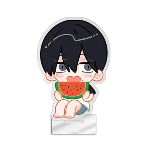 Niukaisi Yoshiki Tsujinaka Acryl-Stationskarte Hikaru Indo Anime stehendes Schild doppelseitig bedruckte Figur stehendes Modell Heimdekoration 10 cm von Niukaisi