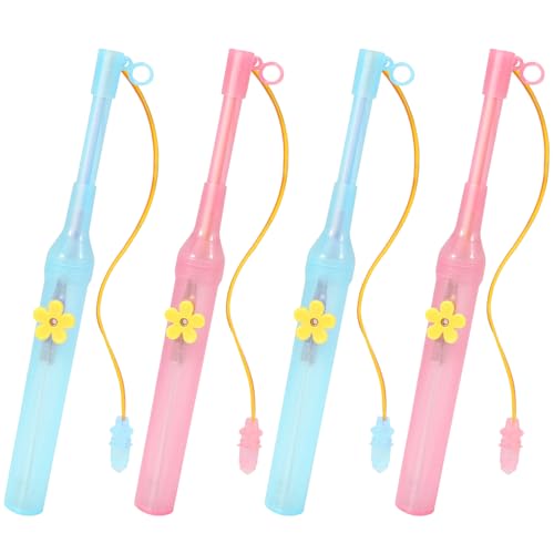 Laternenstab mit LED, 4 Stück LED Elektronischer Laternenstab Kinder, Laternenstab Elektrisch, Laternenstab Kinder, Laternenstab für St Martin, Halloween, Kinderpartys, Kostümpartys, Weihnachten von Niumowang