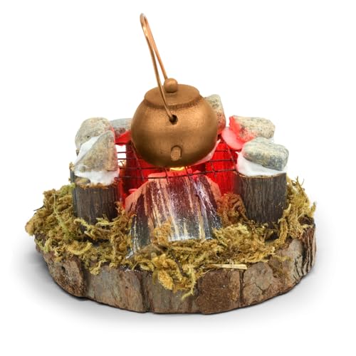 Mini Lagerfeuer Wichtelzubehör, Miniatur Kamin Puppenhaus Kamin mit Licht, Miniatur Puppenhaus Zubehör, Miniatur Kamin Deko, Miniatur Wichtel Zubehör Weihnachten, für Weihnachten Ornament Zubehör Mini Lagerfeuer Wichtelzubehör, Miniatur Kamin Puppenhaus Kamin mit Licht, Miniatur Puppenhaus Zubehör, Miniatur Kamin Deko, Miniatur Wichtel Zubehör Weihnachten, für Weihnachten Ornament Zubehör von Niumowang