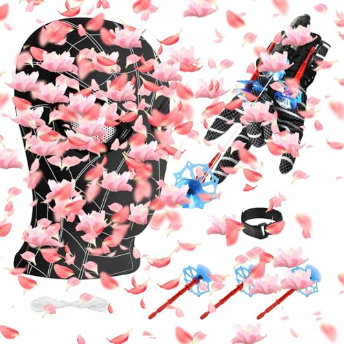 Niumowang Launcher Handschuh, Handgelenk Spielzeug Set, Karneval Maske, Hero Handschuhe, Cosplay Masken für Kinder Erwachsene, Mask für Kinder, Cosplay Glove Launcher, Kinder Geschenk von Niumowang
