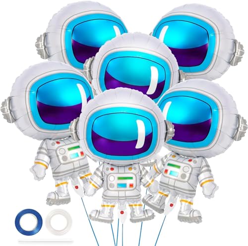 Weltraum Ballon Set, 6pcs Weltraum Astronaut Folienballon, Astronaut Weltraum Deko, Weltraum Folienballon, Weltraum Geburtstag Deko, Luftballon Weltraum, Weltraum Kindergeburtstag Weltraum Ballon Set, 6pcs Weltraum Astronaut Folienballon, Astronaut Weltraum Deko, Weltraum Folienballon, Weltraum Geburtstag Deko, Luftballon Weltraum, Weltraum Kindergeburtstag von NixCoN