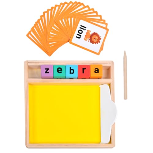 Briefpassungsspiel - Sand Schreibspielzeug, Holzverfolgungsbrett | Bildungsalphabetaktivität Für Kinder, Fine Motor Skill Trainer, Lernwerkzeug Vor Dem K, Frühkindliche -Klassenzimmer-Set Briefpassungsspiel - Sand Schreibspielzeug, Holzverfolgungsbrett | Bildungsalphabetaktivität Für Kinder, Fine Motor Skill Trainer, Lernwerkzeug Vor Dem K, Frühkindliche -Klassenzimmer-Set von Nixiara
