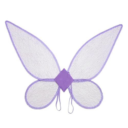 Butterfly Fairy Wings Kostüm - Erwachsener Kleid, Magischer Look | Shimmer Princess Set, Mystisches Outfit Für Weihnachtskarneval, Partygunst, Thematische Cosplay -Frauen Garden Fancy Charakt von Nixiara