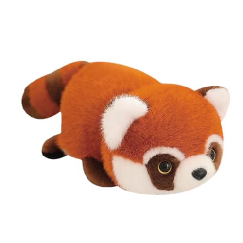 Doppelseitiges Plüsch - Niedliche Reversible Plüsch, Panda Plüsch | Drehen Sie Den Riesigen Panda In Eine Braune Rote Panda Red Panda Puppe, Doppelseitiger Reversibler Plüsch, Red Panda-Geburtstagsgun von Nixiara