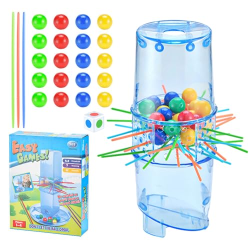 Games Stick für Kinder: Kerplunk Fun Fun Fun Spiel für 2 bis 4 Spieler, Kerplunk Fun Fun Fory Spiel für 2 bis 4 Spieler zur Verbesserung der praktischen Fähigkeit und des Interac-Spiels von Nixiara
