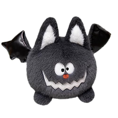 Gefüllte Halloween Plüsch - Ghost Toy, Schädelfledermaus Kürbisspinnenpuppe | Gemütliche Cartoon Plushi -Figur Für Schlafzimmer, Sofa, Fahrtsitz, Wohnraum, Halloween -Dekoration, Weiches Spielzeugsam von Nixiara
