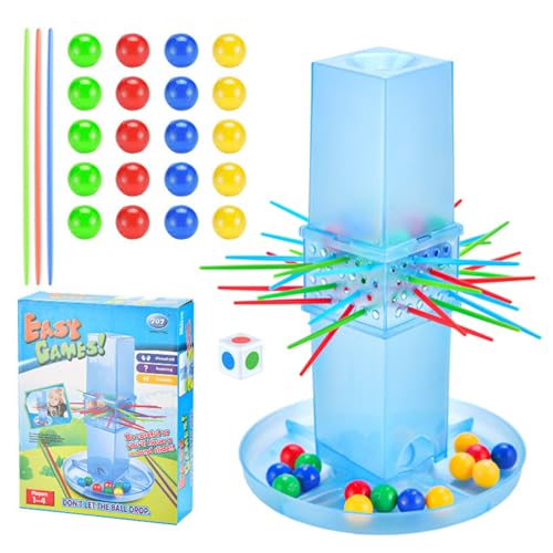 Kerplunk-Spiel | Fun Fun Kerplunk für das Spiel von 2 bis 4 Spielern, Kerplunk für schnellen Spaß für das Spiel von 2 bis 4 Spielern zur Verbesserung der praktischen Fähigkeit und Interaktionsspiele von Nixiara