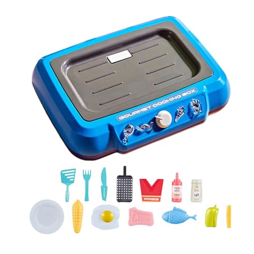Kids Cooking Toys - Probieren Sie Gourmet Cooking Box, Einfache Küchenspielbox Spielzeug Für Kinder | Verbessern Sie Die Kinder, Die Sich Verändern, TOU Als Spielzeug Für Spielzeug, Koch to Un von Nixiara