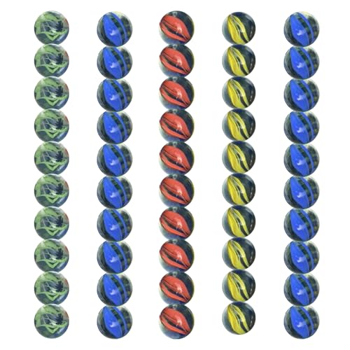 Kinder Marmorspiele - Runde Marmorperlen, Handgefertigte Gemischte Marmordekoration | Nostalgisches Spielzeug Handgefertigtes Glas Runder Marmor, Handgefertigter Planet Marmordekoration Für Aq von Nixiara