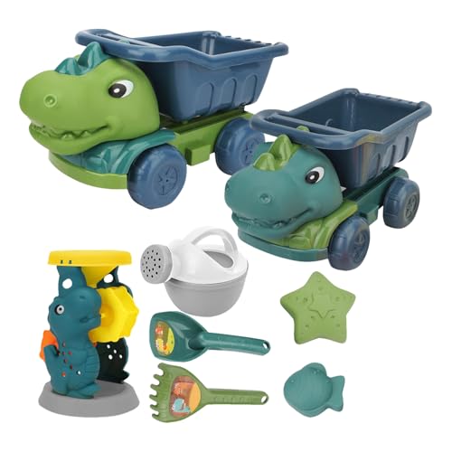Kleinkind Beach Toys - Jurassic Truck Toy, Geformte Sandfiguren | Breite Nutzung Kinder Sandkasten Spaß Mit Werkzeugen, Outdoor Yard Beach Games Für Baby Boys 1 2 3 4 5 Jahre Alte, Sichere Plastik -Re Kleinkind Beach Toys - Jurassic Truck Toy, Geformte Sandfiguren | Breite Nutzung Kinder Sandkasten Spaß Mit Werkzeugen, Outdoor Yard Beach Games Für Baby Boys 1 2 3 4 5 Jahre Alte, Sichere Plastik -Re von Nixiara