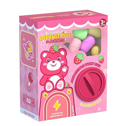 Mini -Verkaufsautomat - Schokonspender Spielzeug, Plüschkurbelbox | Verwendet Kid Fun Gift Machine Für Mädchen Teenager Heimspiel, Niedlicher Spielzeugtracker Mit Snacks Spielzeughalter Für Sch Mini -Verkaufsautomat - Schokonspender Spielzeug, Plüschkurbelbox | Verwendet Kid Fun Gift Machine Für Mädchen Teenager Heimspiel, Niedlicher Spielzeugtracker Mit Snacks Spielzeughalter Für Sch von Nixiara