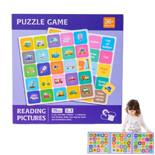 Nixiara Alphabet-Puzzlespiel, Alphabetisierungsspiele für den Kindergarten | passende englische Wortspiele | Fortgeschrittene chinesische Schriftzeichen, lustig, magnetisch, für Bildung von Nixiara