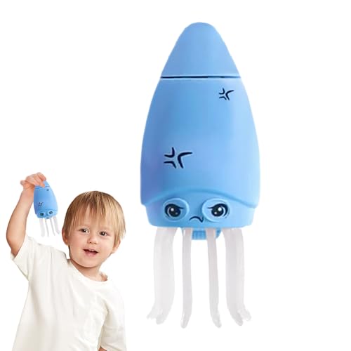 Nixiara Gefälschter Tintenfisch, Spielzeug auswerfen - Tintenfisch -Staffeln auswerfen | Fun Desk Spielzeug, interaktive Spielwitze, Gags und praktische Witzspielzeug, Neuheit für Partys Requisiten von Nixiara