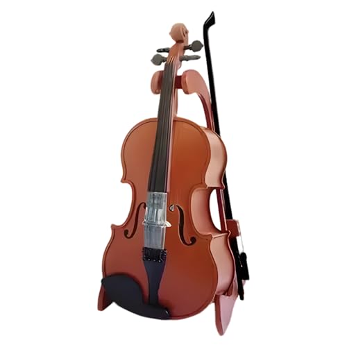 Nixiara Kleine Geige - Miniatur-Instrumentmodell,Dekoratives Vitrinenobjekt Für Erwachsene, Schreibtisch, Bücherregal Und Puppenhauszubehör Nixiara Kleine Geige - Miniatur-Instrumentmodell,Dekoratives Vitrinenobjekt Für Erwachsene, Schreibtisch, Bücherregal Und Puppenhauszubehör von Nixiara