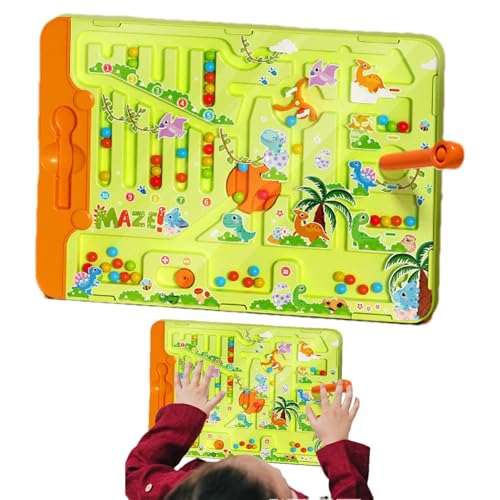 Nixiara Magnetisches Labyrinth -Puzzle, Puzzleaktivitätsbrett für Kinder | Farb- und Zahl magnetische Perlen Puzzle | Spielzeug für Feinmotorik -Fähigkeiten für Zuhause, Schule, Reisen und Freien Nixiara Magnetisches Labyrinth -Puzzle, Puzzleaktivitätsbrett für Kinder | Farb- und Zahl magnetische Perlen Puzzle | Spielzeug für Feinmotorik -Fähigkeiten für Zuhause, Schule, Reisen und Freien von Nixiara