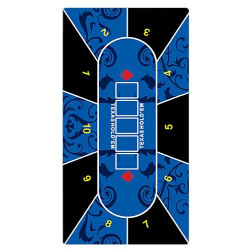 Nixiara Poker-Tischmatte, Texas-Pokermatte,Dicke Gummi-Tischdecke, rutschfeste Spiel-Layout-Matte - Tisch-Holdem-Matte Für Home-Entertainment, Brettspielräume, Treffen Mit Freunden Nixiara Poker-Tischmatte, Texas-Pokermatte,Dicke Gummi-Tischdecke, rutschfeste Spiel-Layout-Matte - Tisch-Holdem-Matte Für Home-Entertainment, Brettspielräume, Treffen Mit Freunden von Nixiara
